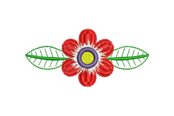 Charming Flower with Leaves for Personalized Gifts