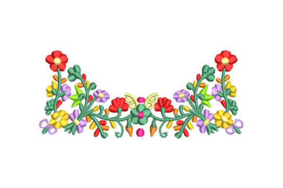 Colorful Flowers with Branches: A Vibrant Addition
