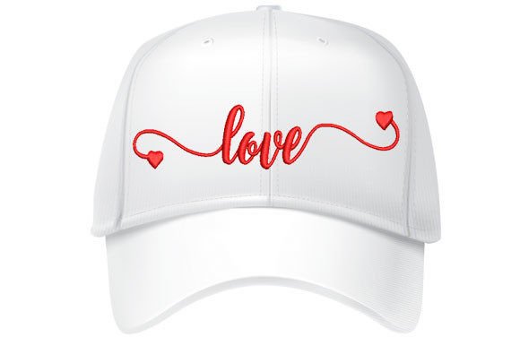 Happy Valentine's Day 3D PUFF Embroidery