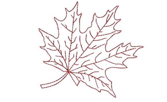 Maple Leaf: A Charming Addition to Your Embroidery Collection
