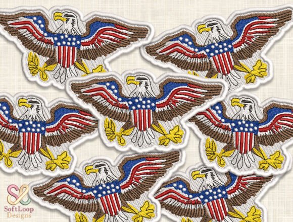 PATRIOTIC AMERICAN Patch Embroidery Review