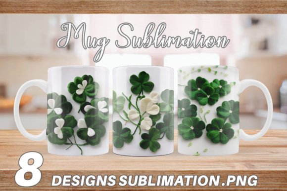 Review: Mug 3D Shamrocks Embroidery for Holiday Use
