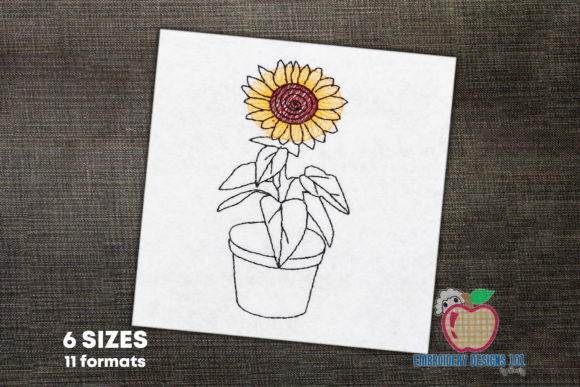 Sunflower in a Pot: A Bright Addition to Your Craft Fair
